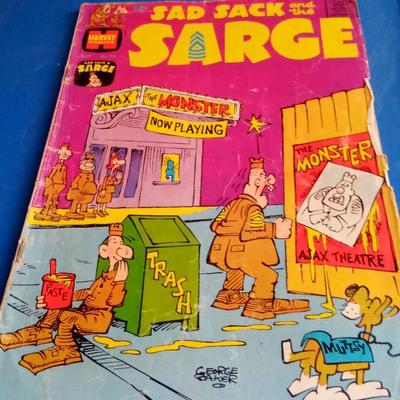 LOT 146 OLD SAD SACK SARGE COMIC BOOK