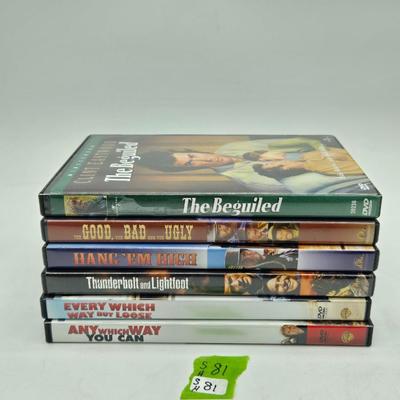 Clint Eastwood DVD Bundle #2