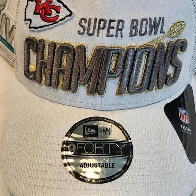 Lot of Kansas City Chiefs Baseball cap hat, including LIIV and LIV Champions