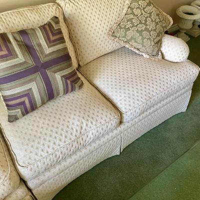 Large Sectional Creamy White Couch - pristine condition