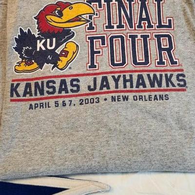 Kansas Jayhawks, 2008 t-shirts, cap, Banner, and 2022 cap