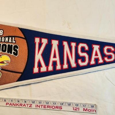 Kansas Jayhawks, 2008 t-shirts, cap, Banner, and 2022 cap