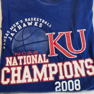 Kansas Jayhawks, 2008 t-shirts, cap, Banner, and 2022 cap