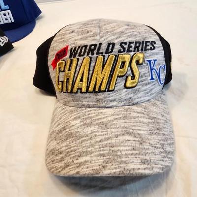 Lot of Kansas City Royals baseball Caps/ Hats