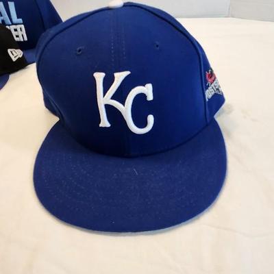 Lot of Kansas City Royals baseball Caps/ Hats