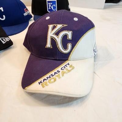 Lot of Kansas City Royals baseball Caps/ Hats