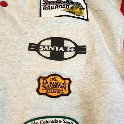 Vintage Santa Fe Railroad Jacket