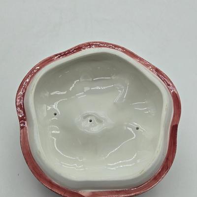 Ceramic Fired Apple Jar