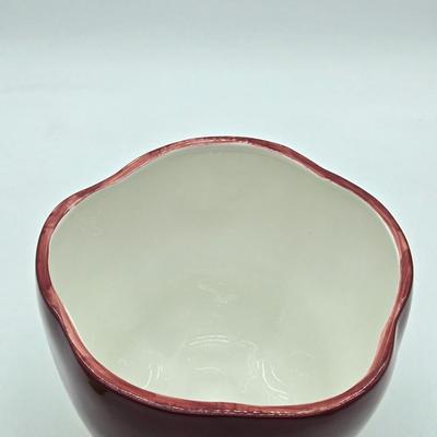 Ceramic Fired Apple Jar