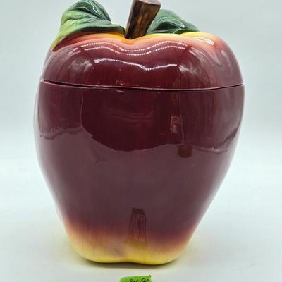 Ceramic Fired Apple Jar