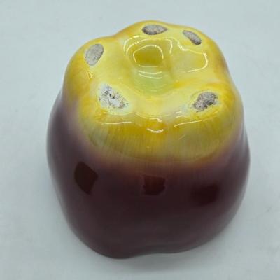 Ceramic Fired Apple Jar