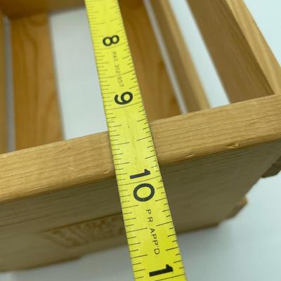 Vintage Napa Valley double row cd crate