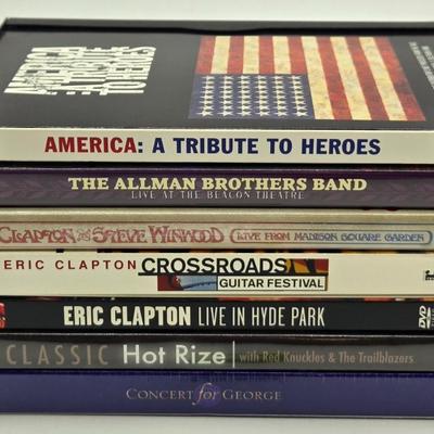 Eric Clapton DVD Bundle