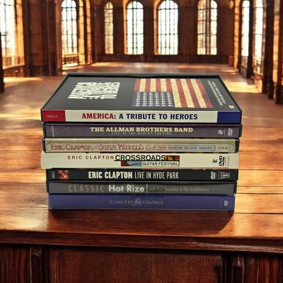 Eric Clapton DVD Bundle