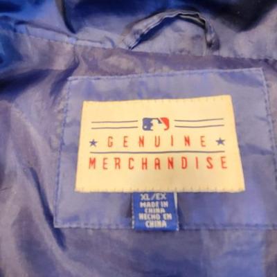Two Vintage Kansas City Royals including Majestic Athletic Men's Blue and White Jacket