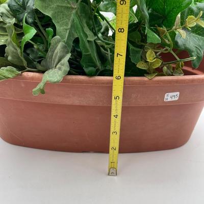 Silk ivy planter