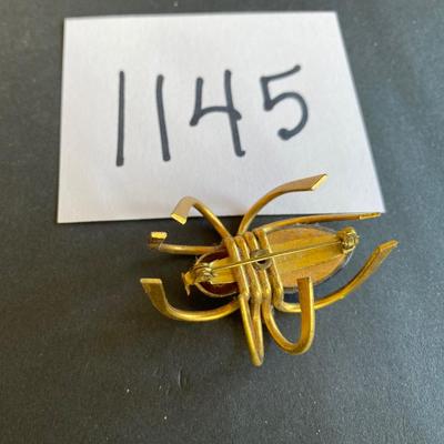Vintage Spider Brooch