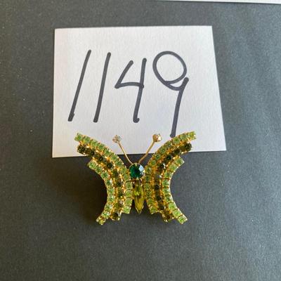Vintage Butterfly Brooch