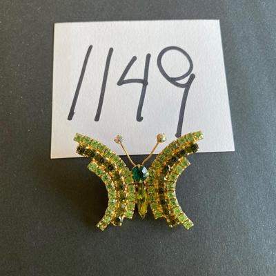 Vintage Butterfly Brooch