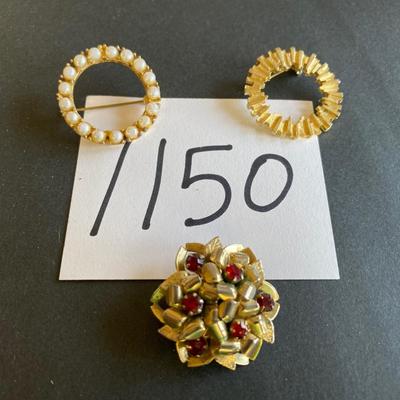 Vintage Brooch Lot
