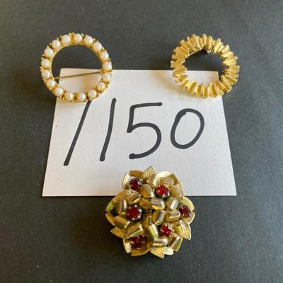 Vintage Brooch Lot