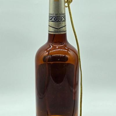 Canadian Club Bottle Lamp