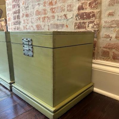 Three Pier 1 Storage Chests (3)