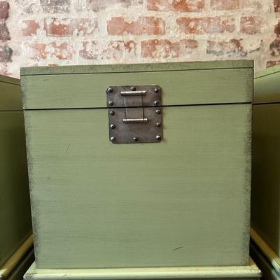 Three Pier 1 Storage Chests (3)