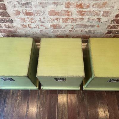 Three Pier 1 Storage Chests (3)