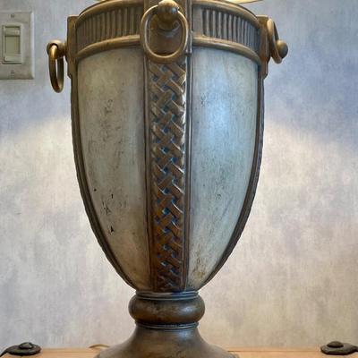 Vintage Large Empire Style Table Lamp with Shade