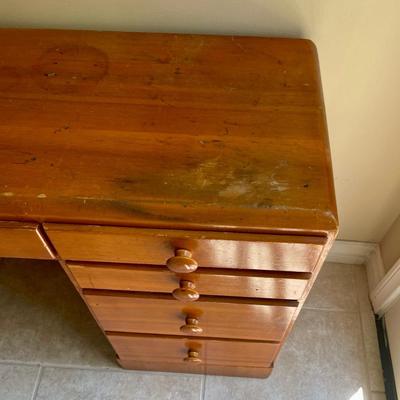 Small Wood Desk