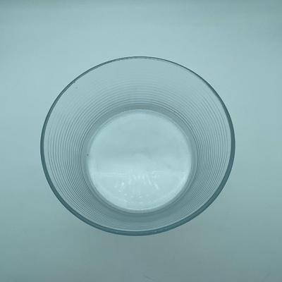Clear glass bowl