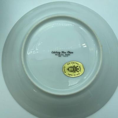 Wedding band dish set