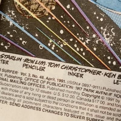 LOT 150 SILVER SURFER COMIC BOOK