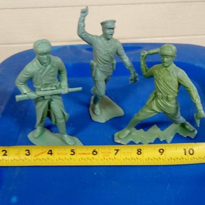 LOT 157 THREE SIX INCH FIGURES