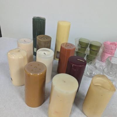 Assortment Of Scented Candles Some New
