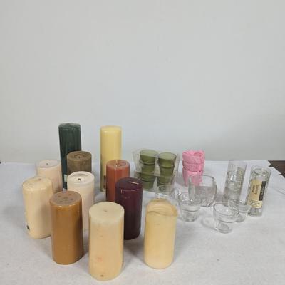 Assortment Of Scented Candles Some New