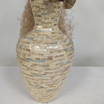 Wood Flower Vase