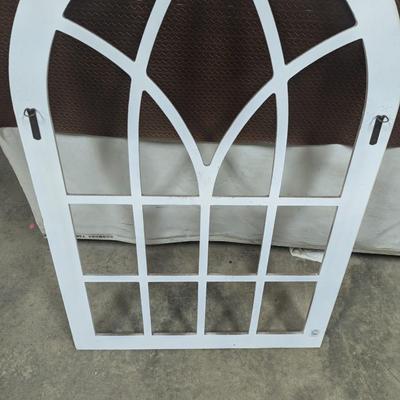 Pier 1 Large Farmhouse Mantle Wall Hanging Wooden