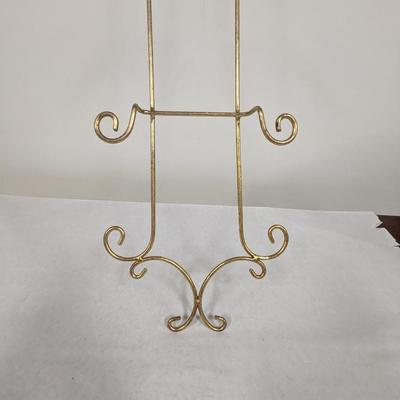 Wrought Iron Wall Plate Rack
