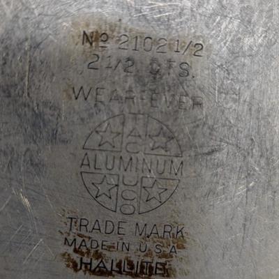 Wear-Ever Aluminum Hallite Pots & Pans