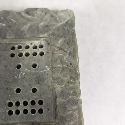 Vintage Jade Cribbage Board