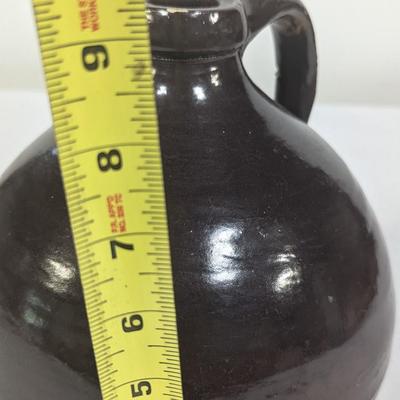 Vintage Brown Stoneware Jug