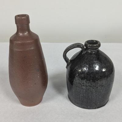 Vintage Stoneware Jug & Vase