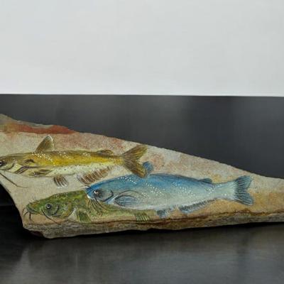 Sandstone Catfish Painting