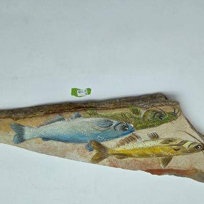 Sandstone Catfish Painting