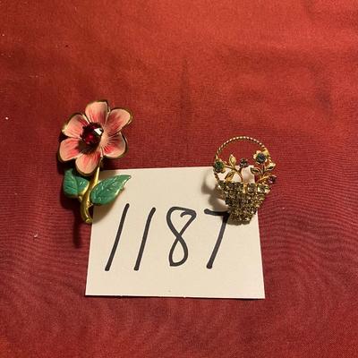Vintage Brooch Lot