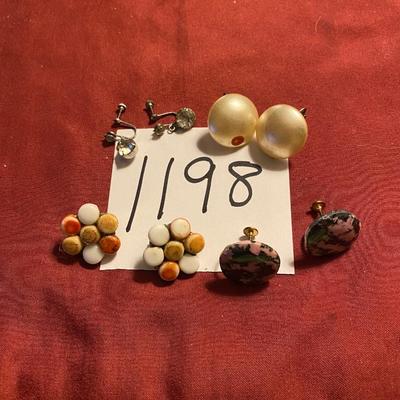Vintage Clip Earring Lot