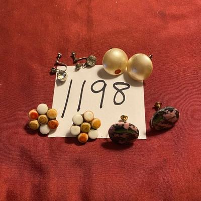 Vintage Clip Earring Lot