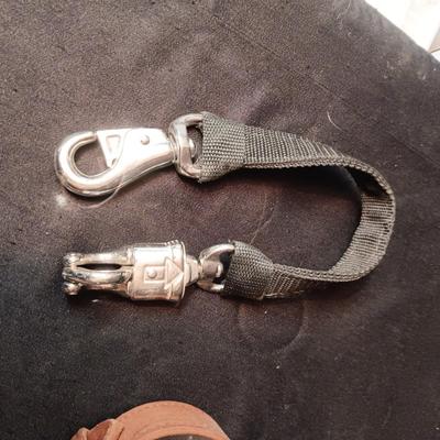 LEATHER PADDED ANKLE STRAPS? AND NYLON STRAP
